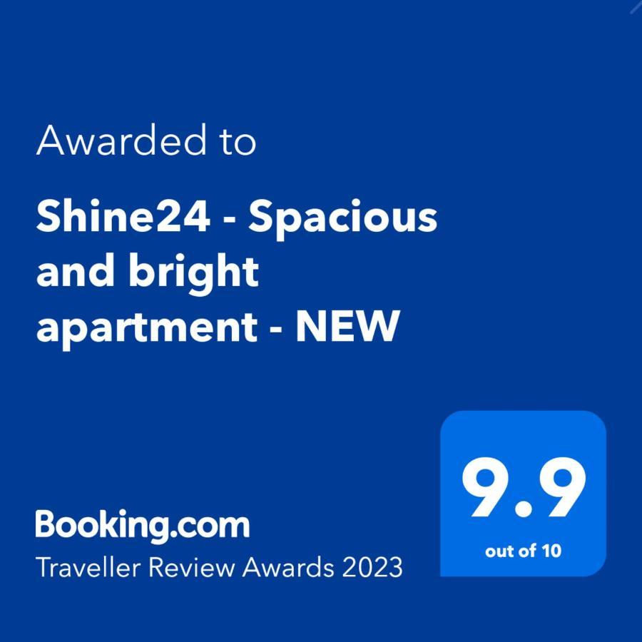 Shine24 - Spacious And Bright Apartment - New Novi Sad Buitenkant foto